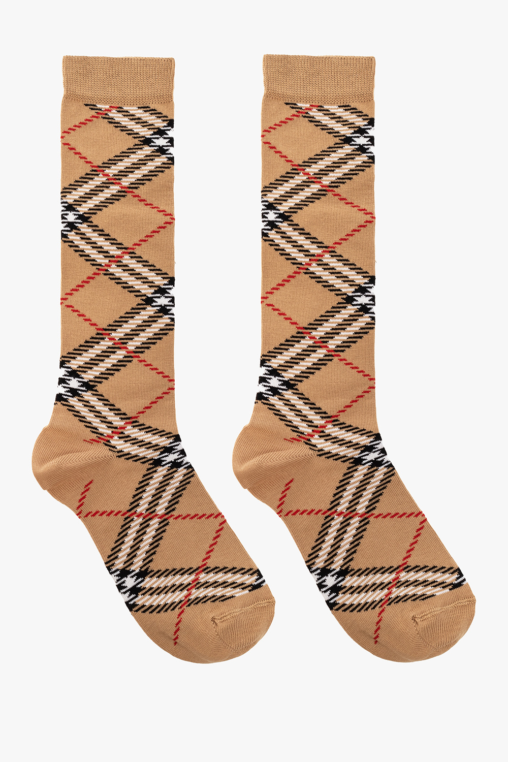 Burberry top plaid socks